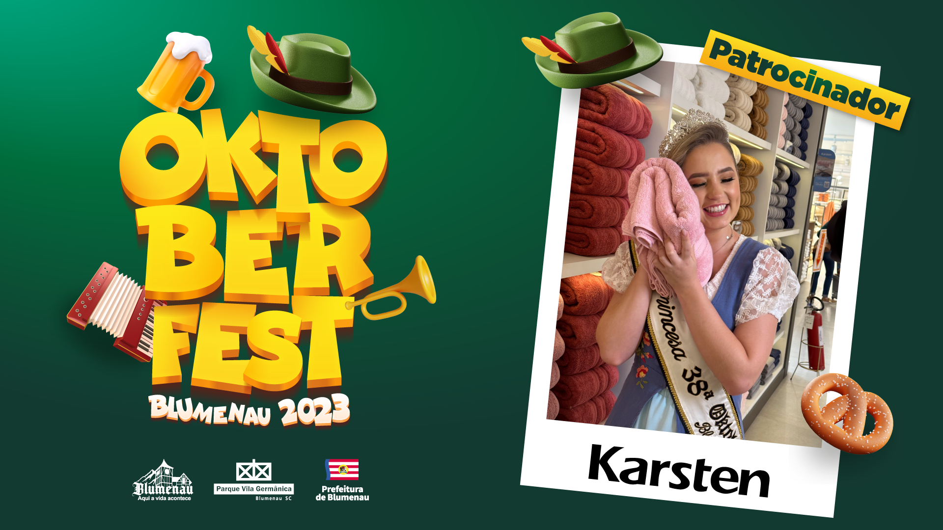 Karsten mais uma vez presente na Oktoberfest Blumenau